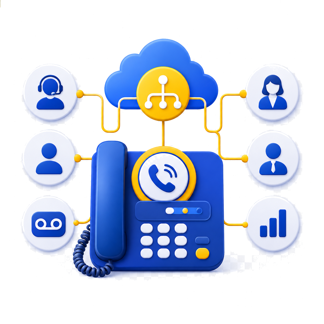 تصویر سیستم تلفن و گزارشگیری